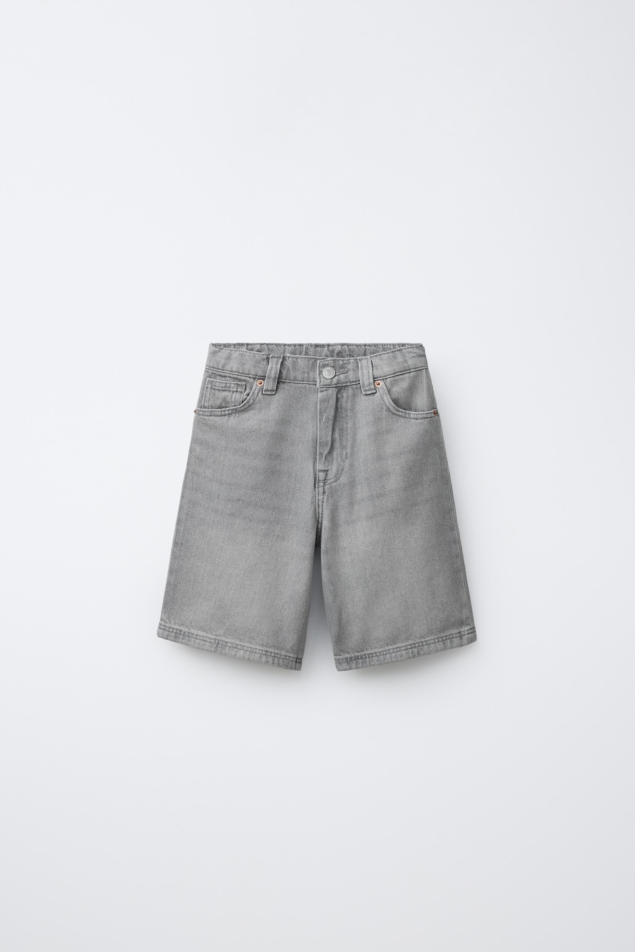 RELAXED BAGGY DENIM SHORTS